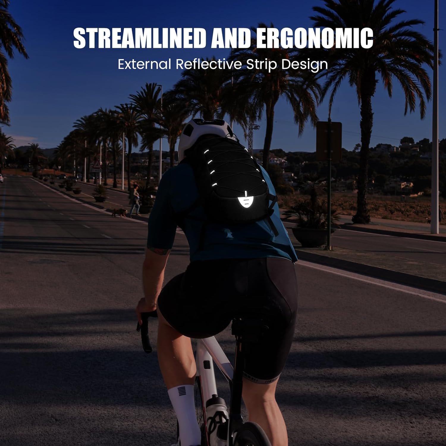 Hiking Hydration Backpack Lightweight Pack - Water Backpack with 2L Hydration Bl...