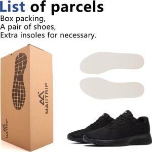 MAIITRIP Mens Walking Shoes,Ultra Lightweight Breathable Tennis Running Shoes Me...