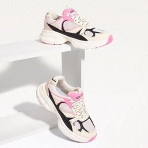 LUCKY STEP Women's Running Shoe Platform Chunky Walking Sneakers Breathable Mesh...