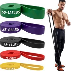 Resistance Bands,Long Exercise Bands for Men & Women Home Gym - Premium Training...