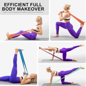 Resistance Bands,Professional Non-Latex Elastic Stretch Bands，Long Flat Exercise...