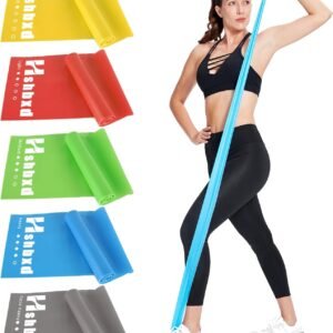 Resistance Bands for Working Out, Physical Therapy Bands, Elastic and Exercise B...