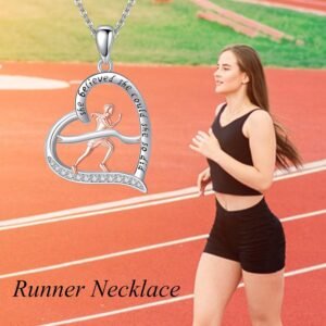 Sterling Silver S925 Ballet/Violinists/Gymnastics/Cello/Runner/Tennis/Piano Neck...