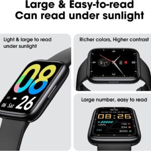 Kummel Smart Watch No App/Phone Required, 14 Days Battery Life Fitness Tracker W...