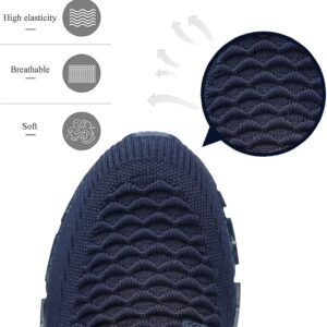 Men's Slip on Walking Running Shoes Blade Tennis Casual Fashion Sneakers Comfort...