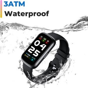 Fitness Tracker Watch with Heart Rate Monitor, 3ATM Waterproof Smart Watch, Heal...