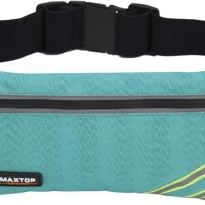 Slim Running Belt Fanny Packs for Women Men, Reflective Waist Pack Phone Holder ...