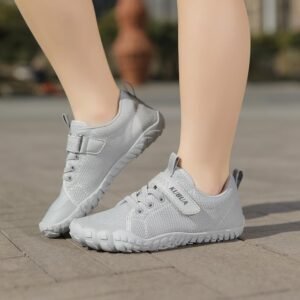 KUBUA Kids Barefoot Shoes Boys Girls Sneakers Naturally Splay Shoes Toddler Litt...