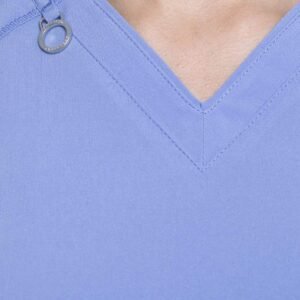 Infinity Medical Scrub Top for Women Contemporary Fit, V-Neck with 2 Pockets, Mo...