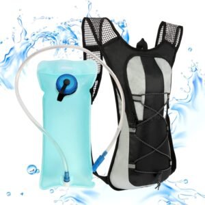 Hydration Pack Backpack, Water Backpack with 2L Bladder, Suitable for Hiking, Cy...