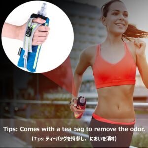 Azarxis Handheld Water Bottle and Phone Case for Running/Walking, Quick Grip Han...