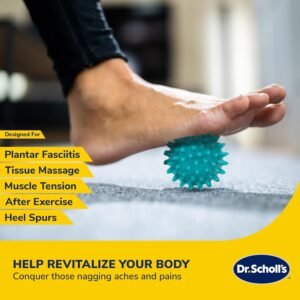 Dr. Scholl's 3-Piece Plantar Fascia Foot Therapy & Muscle Recovery Set Massage B...