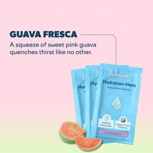 Feel Goods Hydration Hero, Electrolytes Powder, Sugar Free, Organic Coconut Wate...