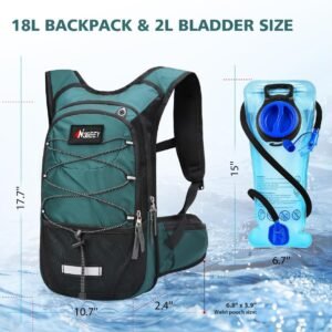Hydration Pack, Insulated Hydration Backpack with 2L Hydration Bladder, Hiking B...