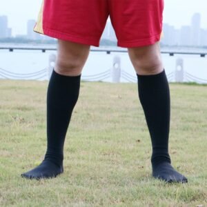 Long baseball Soccer Socks, High Elastic Grippy Tough Colorfull for Men Women 3/...