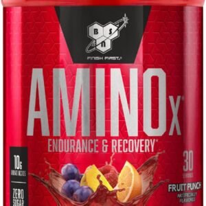 BSN Amino X Muscle Recovery & Endurance Powder with BCAAs, Intra Workout Support...