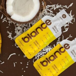 Blance Nutrition Banana Puree Coconut Water 24 Pack, Stomach Friendly Electrolyt...