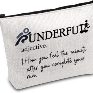 FOTAP Runner Cosmetic Bag Runder Makeup Bag Runner Survival Kit Running Lover Gi...