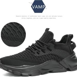 Men's Running Shoes Non Slip Shoes Breathable Lightweight Fashion Sneakers Slip ...