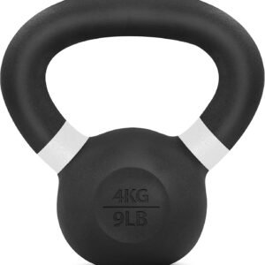 Yes4All Kettlebell Weights Cast Iron/Kettlebells Powder Coated - Strength Traini...