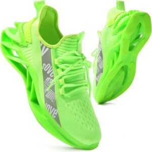 Men's Running Sports Walking Shoes Mesh Lightweight Breathable Athletic Jogging ...
