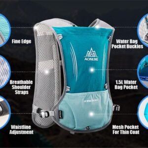 AONIJIE 5L Outdoor Sport Multifunctional Camping Backpack Cycling Running Climbi...