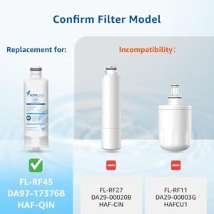Filterlogic DA97-17376B Refrigerator Water Filte, Replacement for Samsung® HAF-Q...