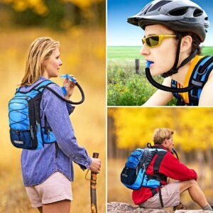 Insulated Hydration Pack Backpack with 3L BPA Free Leak-Proof Water Bladder, Kee...