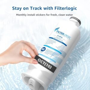 Filterlogic DA97-17376B Refrigerator Water Filte, Replacement for Samsung® HAF-Q...