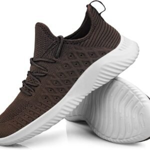 Feethit Mens Slip On Walking Shoes Lightweight Breathable Non Slip Running Shoes...