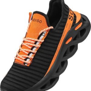 FUSHITON Men’s Walking Tennis Shoes Fashion Sneakers Jogging Running Shoes Breat...