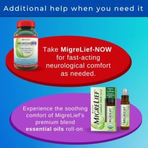 MigreLief Original Formula Triple Therapy with Puracol, 60 Count (Pack of 3)