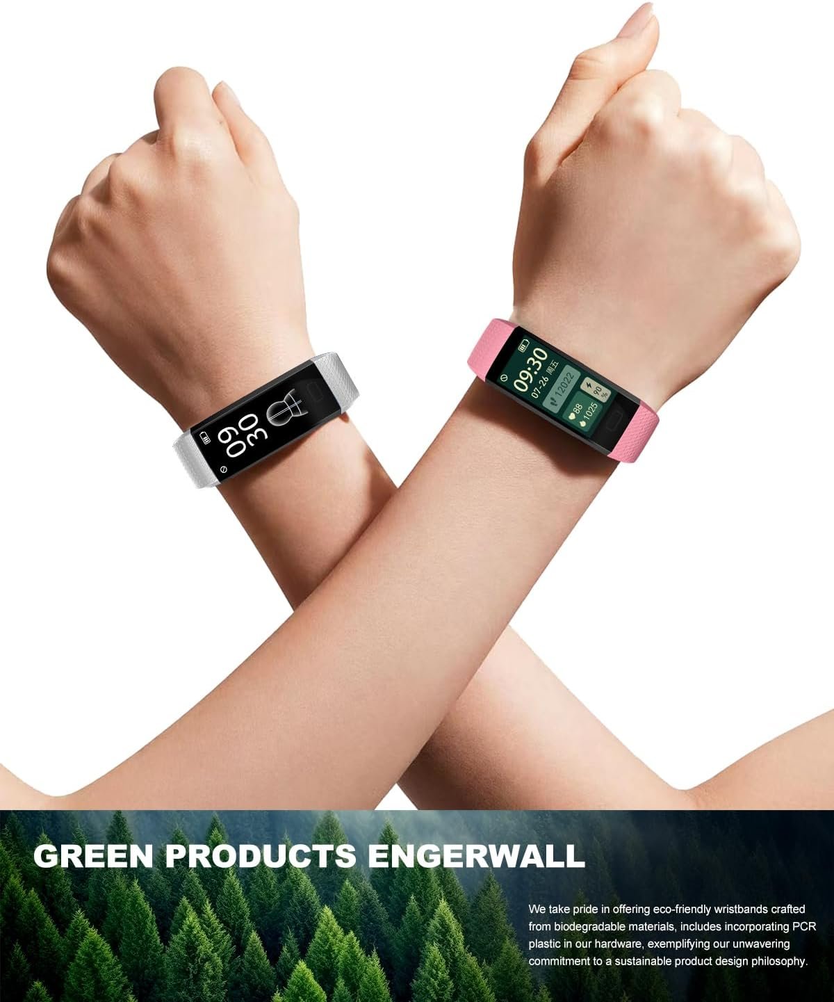 ENGERWALL Watch Band ONLY for Fitness Tracker S5, Replacement Bands Fit for Runm...