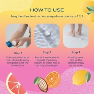 Body Restore Shower Steamers Aromatherapy 6 Pack - Relaxation Birthday Gifts for...