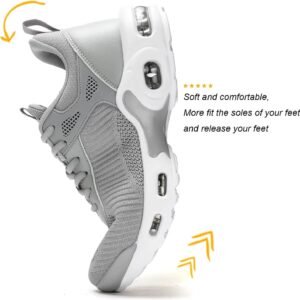 Men's Fashion Sneaker Non Slip Air Running Shoes for Men Athletics Sport Trainer...