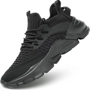 Men's Running Shoes Non Slip Shoes Breathable Lightweight Fashion Sneakers Slip ...