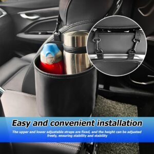 BESULEN Car Seat Side Large Cup Holder, Hanging Storage Bag for Drink Water Bott...