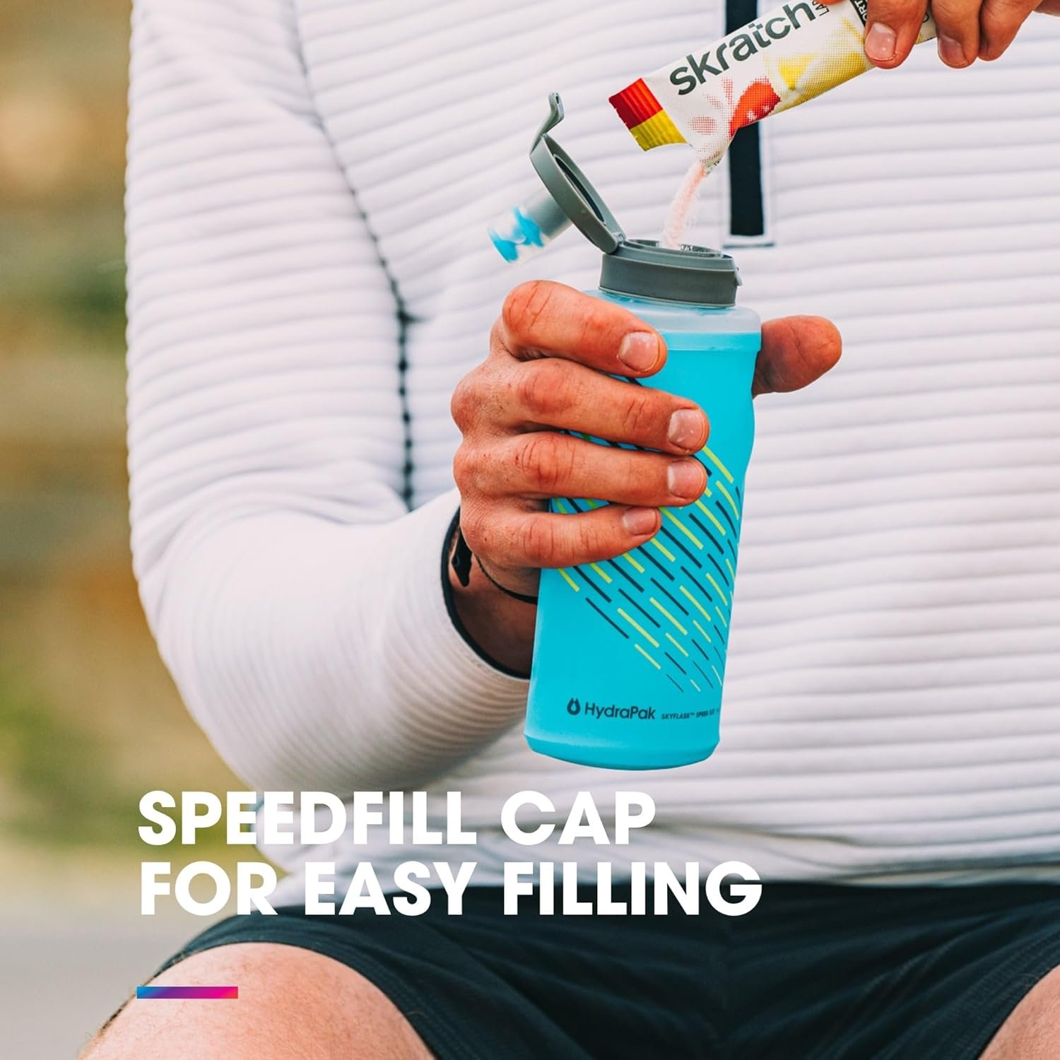 HydraPak SkyFlask (300ml/500ml - IT Insulated) - Lightweight Collapsible Handhel...