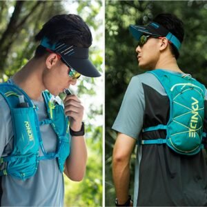 Hydration Pack Backpack 5L Running Hydration Vest Cycling Water Rucksack Trail M...