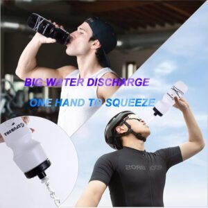 GIFUBOWA Bike Water Bottles 750ml Bicycle Mtb Road Mountain Bottle, Squeeze, Bpa...