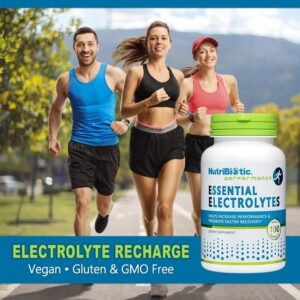 NutriBiotic Essential Electrolytes, 100 Ct Capsules | Supports Increased Perform...