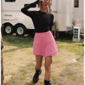 OQQ Womens 3 Piece Long Sleeve Tops Crew Neck Stretch Fitted Underscrubs Layer T...