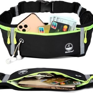 Slim Running Belt Fanny Packs for Women & Men, Waist Pack Runners Bag Money Belt...