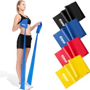 Exercise Bands for Physical Therapy | Resistance Band for Fitness, Yoga, Pilates...