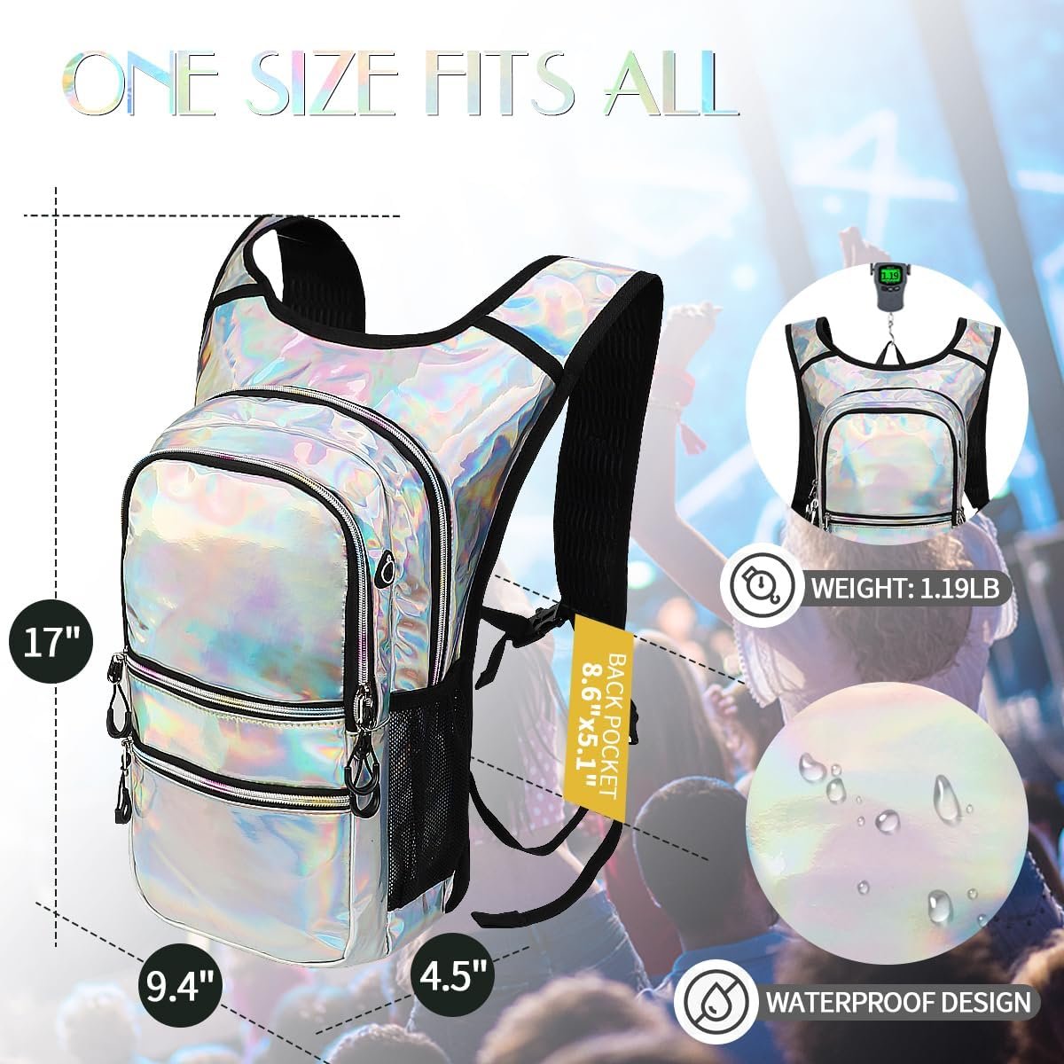 Hydration Pack, Water Backpack with 3L Hydration Bladder Lightweight Insulation,...