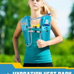 Hydration Vest Pack Backpack 5 l for Men and Women Marathon Runners Hydration Ve...