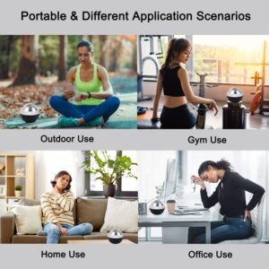 Cryo Ball Cold Massage Roller Ball for Foot, Knee, Neck - 2.4 Inches Cryosphere ...