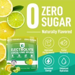 Keppi Keto Electrolytes Powder No Sugar - Zero Carbs - Made in USA - Advanced Hy...