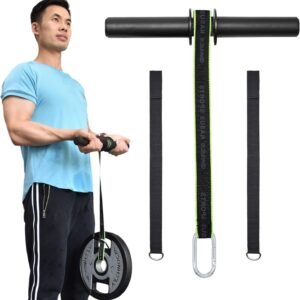 Forearm Wrist Roller Fitness Blaster, Arm Exerciser Wrist Trainer, Forearm Muscl...