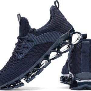 Men's Slip on Walking Running Shoes Blade Tennis Casual Fashion Sneakers Comfort...